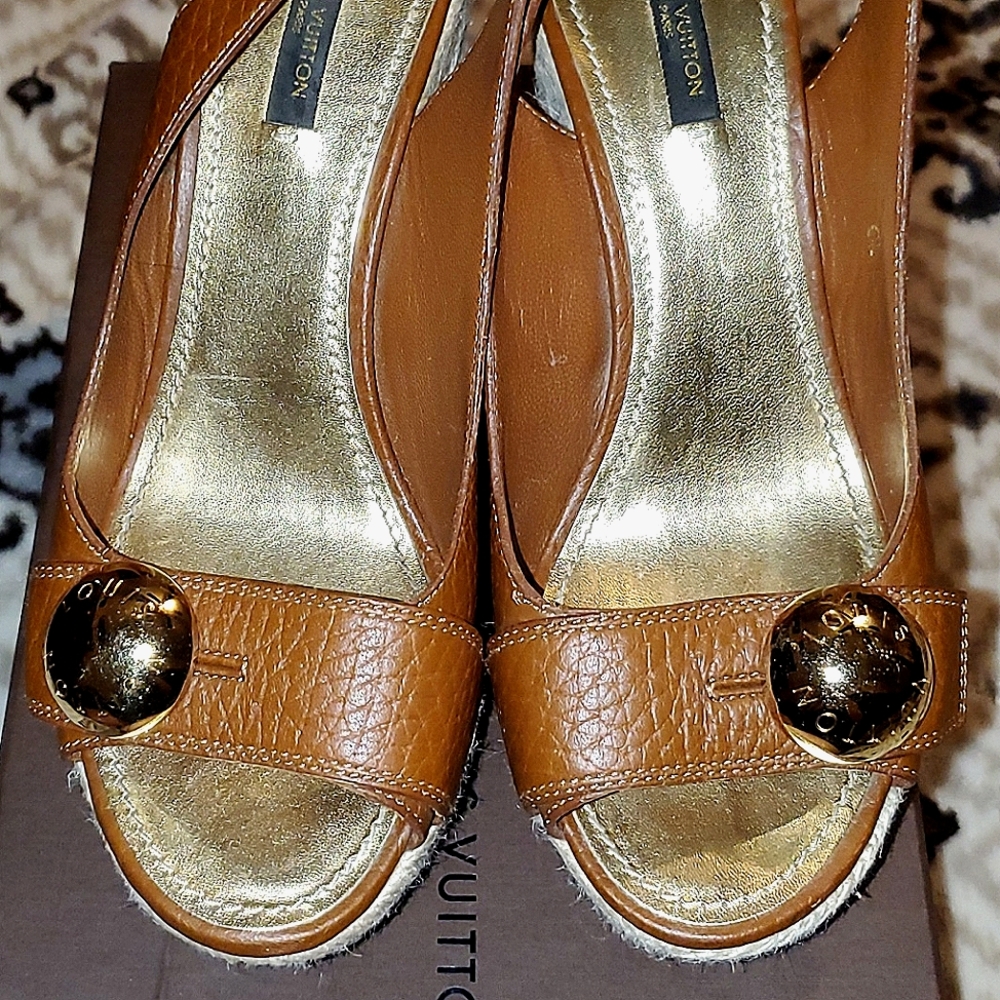 Louis Vuittons  Platform Wedges